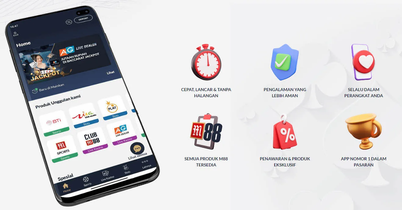 Keuntungan dari situs taruhan terkemuka di Asia M88