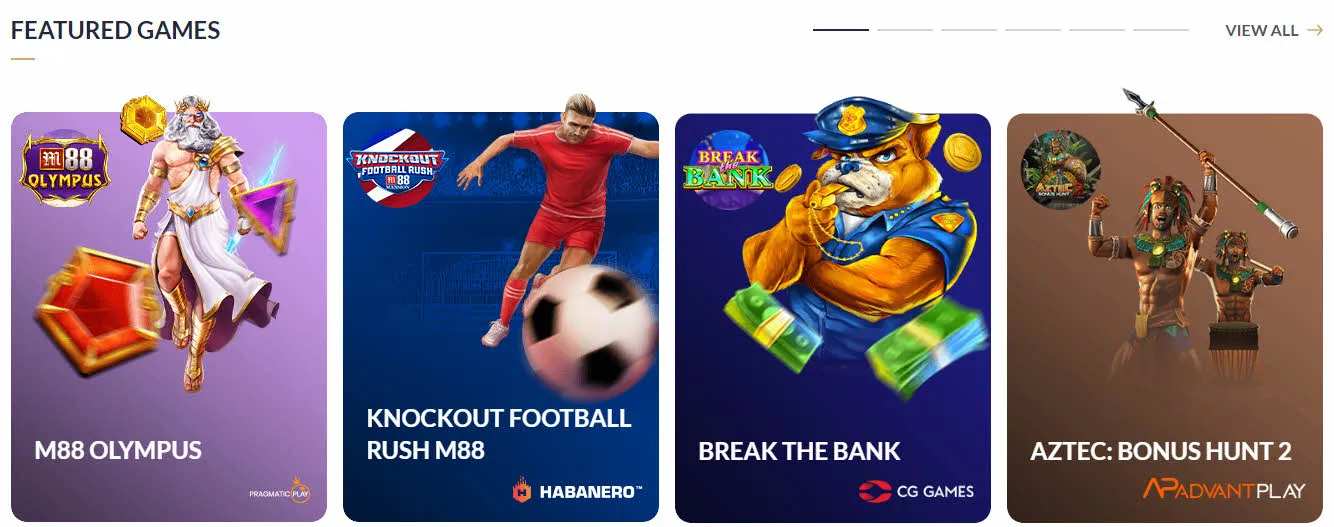 M88への登録スタート！